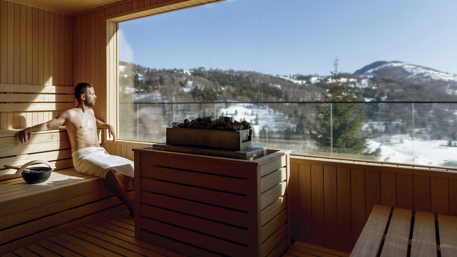 qué es la sauna finlandesa de leña en Andorra